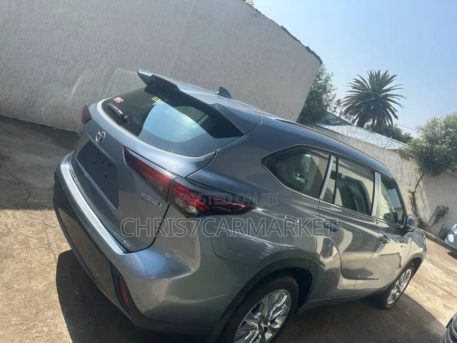 New Toyota Highlander 2024 Silver