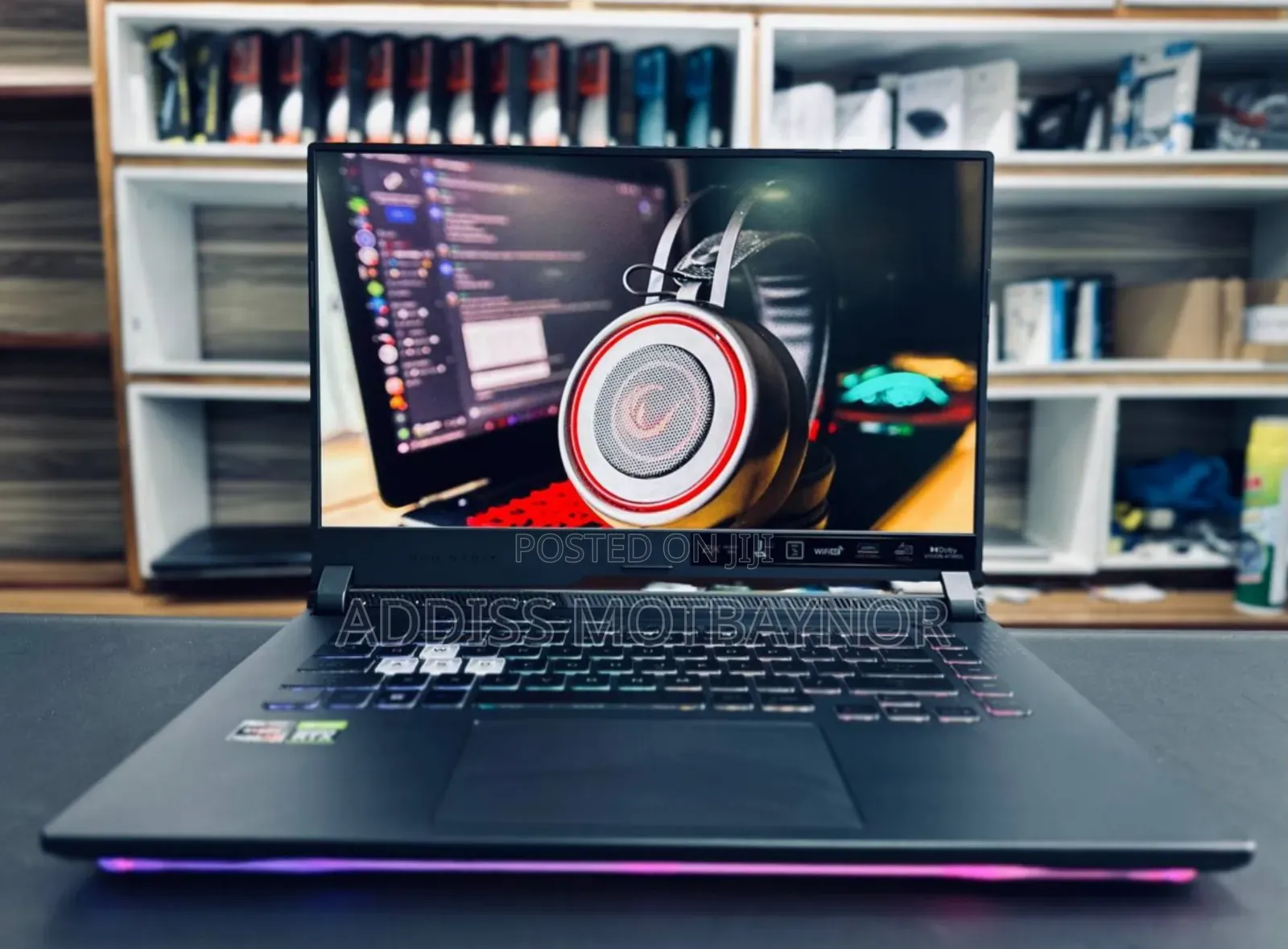 New Laptop Asus ROG Strix G15 16GB Intel Core I7 SSD 512GB