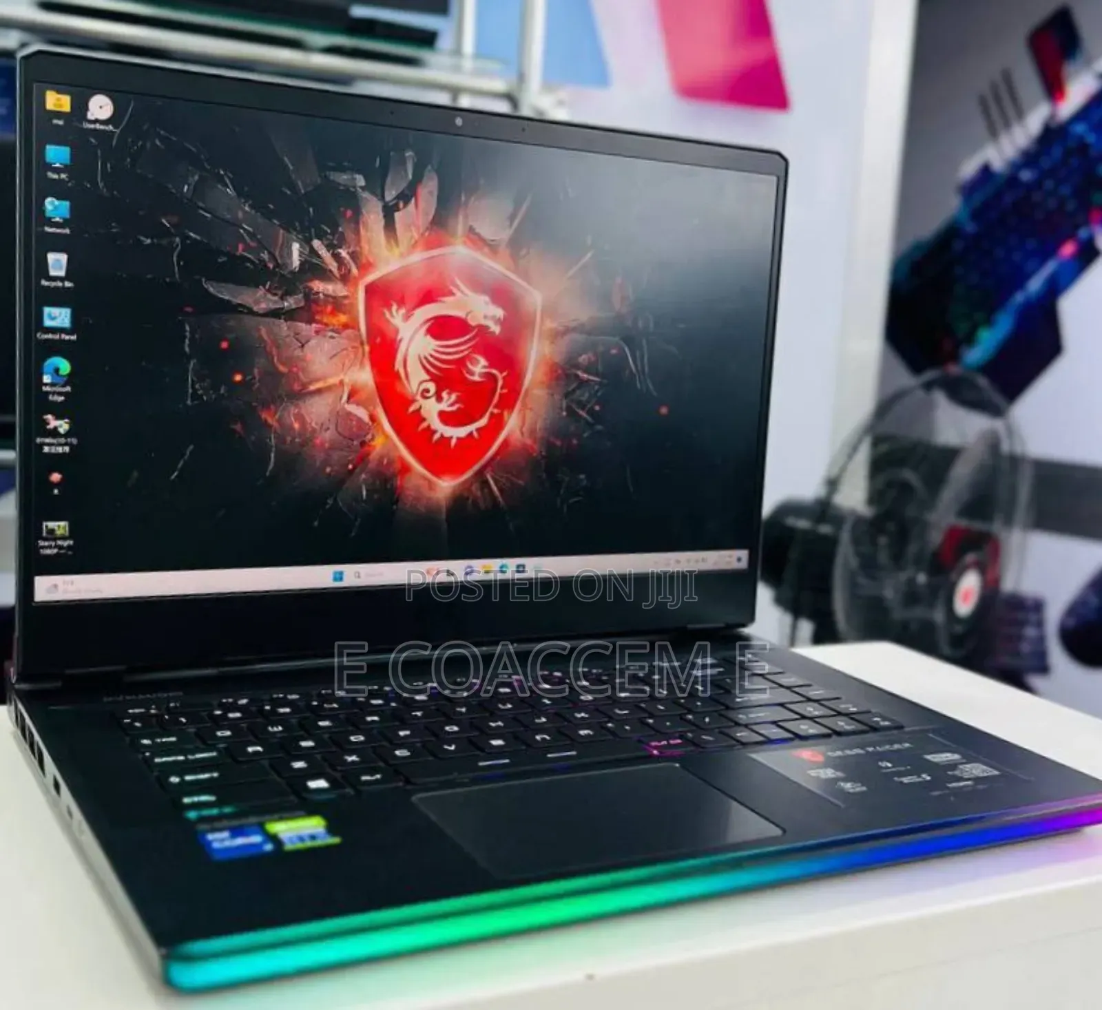 New Laptop MSI 16GB Intel Core I7 SSD 1T