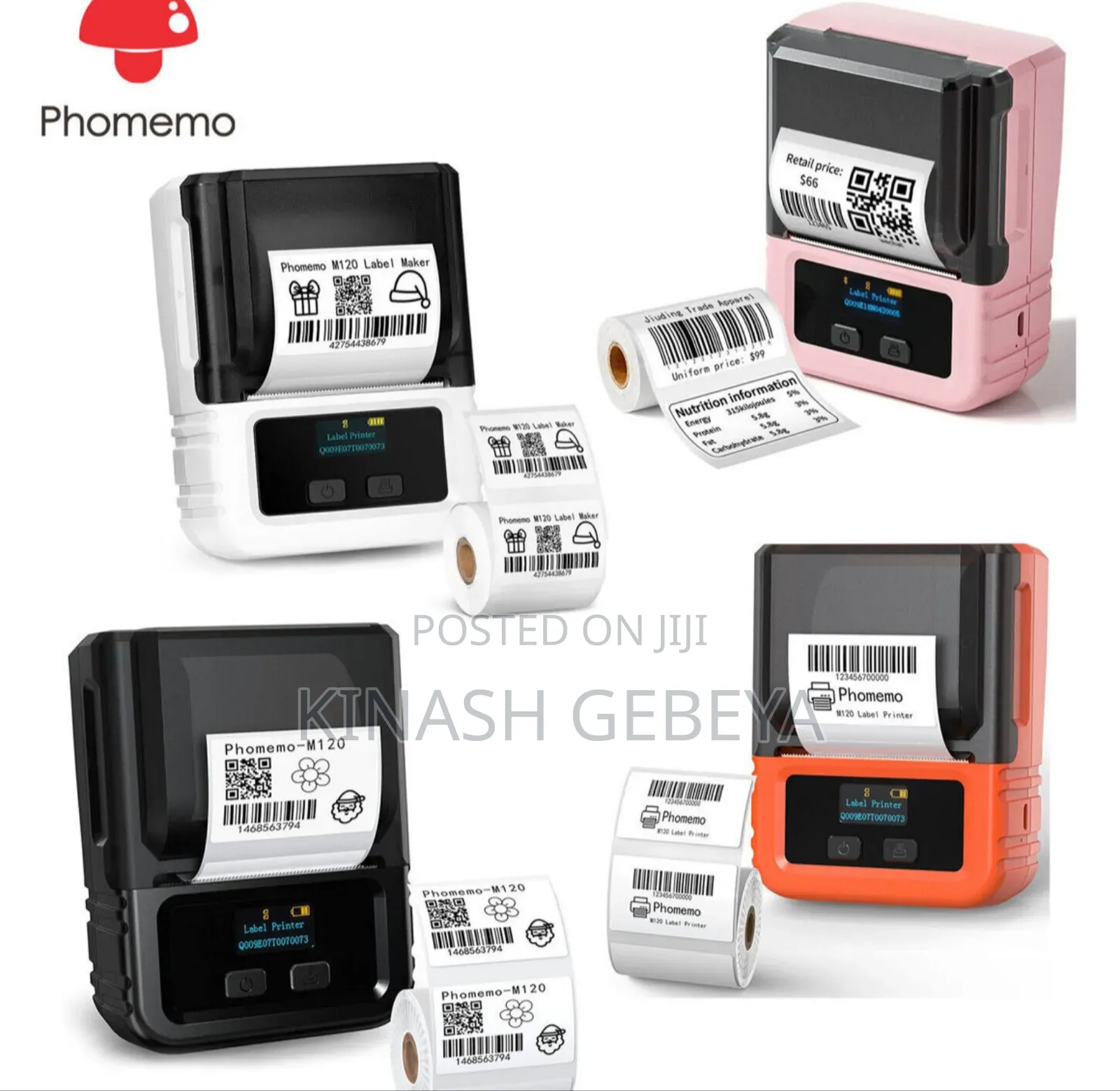 M120 High Quality Mini Wireless Printer