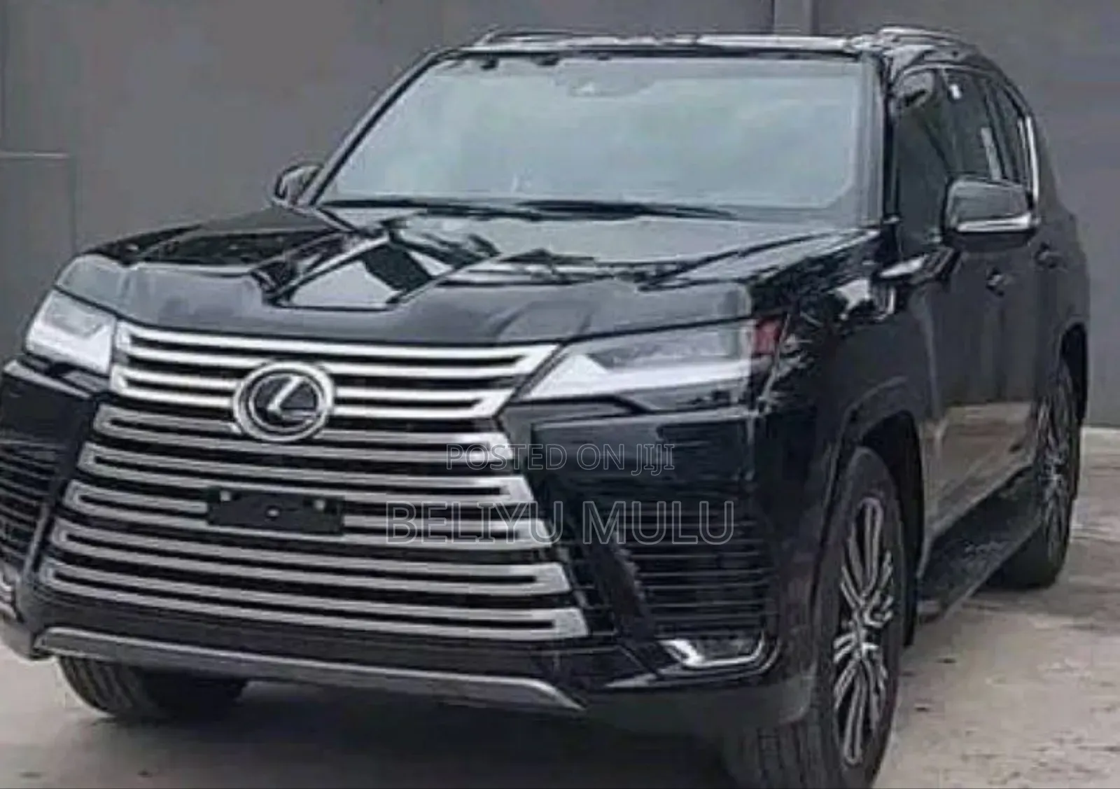 New Lexus LX 2023 Black