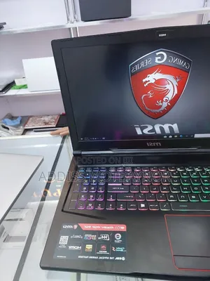 New Laptop MSI GP75 Leopard 16GB Intel Core I7 SSD 512GB