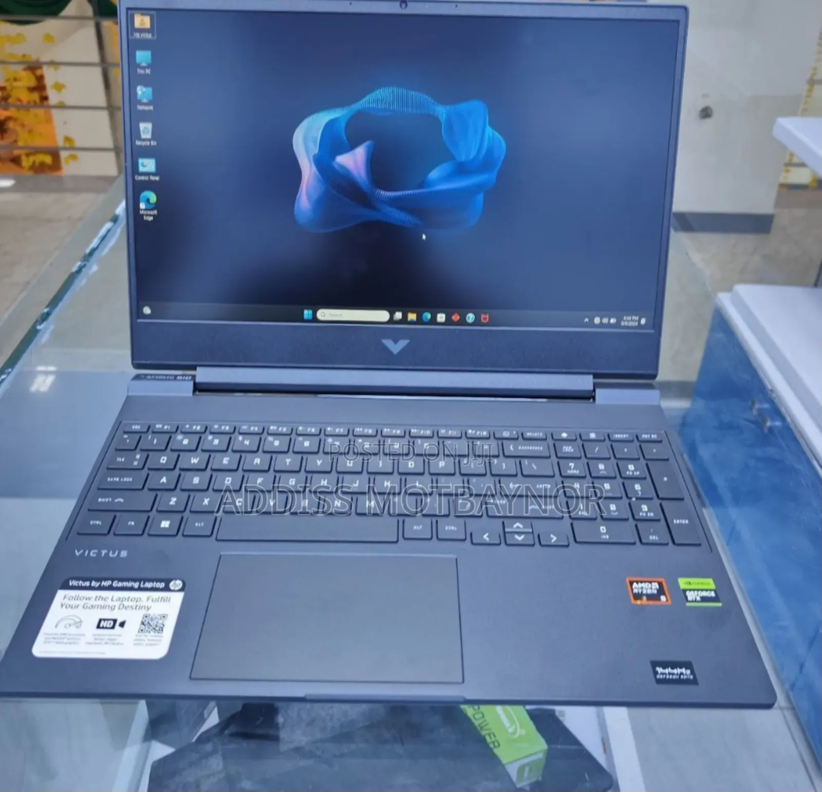 New Laptop HP Victus 15 16GB Intel Core I7 SSD 512GB