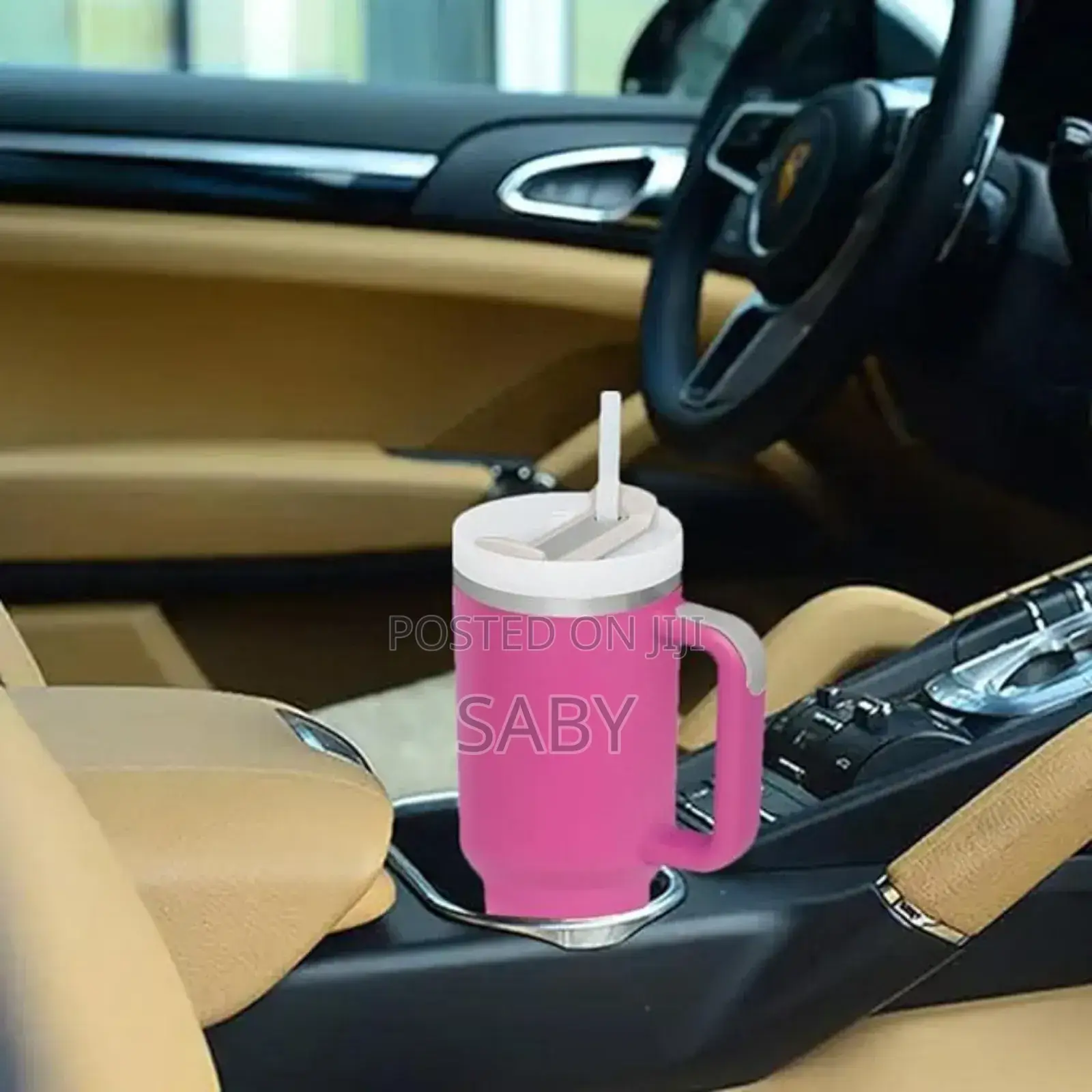 Portable Car Straw Coffee Insulation Cup
