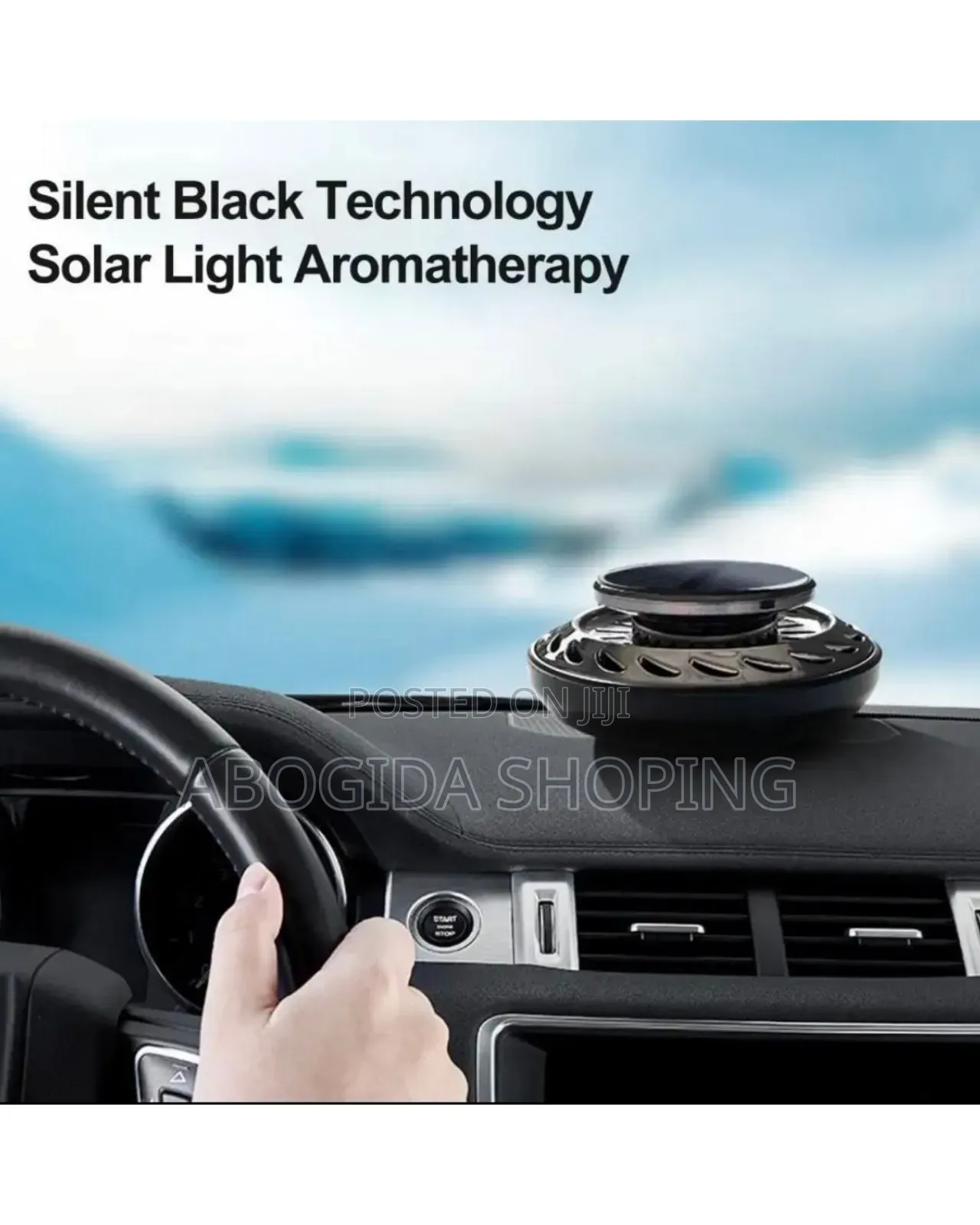 Car Aromatherapy Solar Vortex