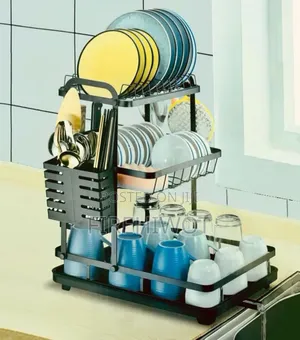 Photo - 3layer Dish Drying Rack