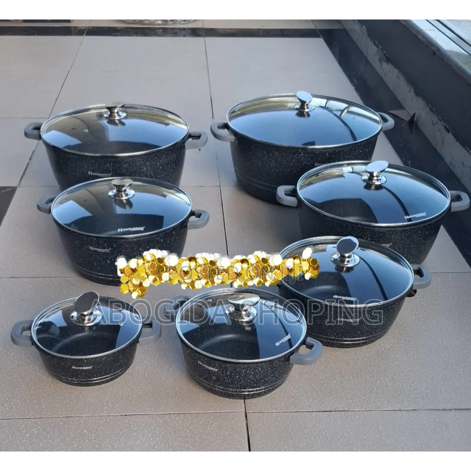 Rosenberg Marble Cookwares
 100% ኦሪጅናል ድስቶች