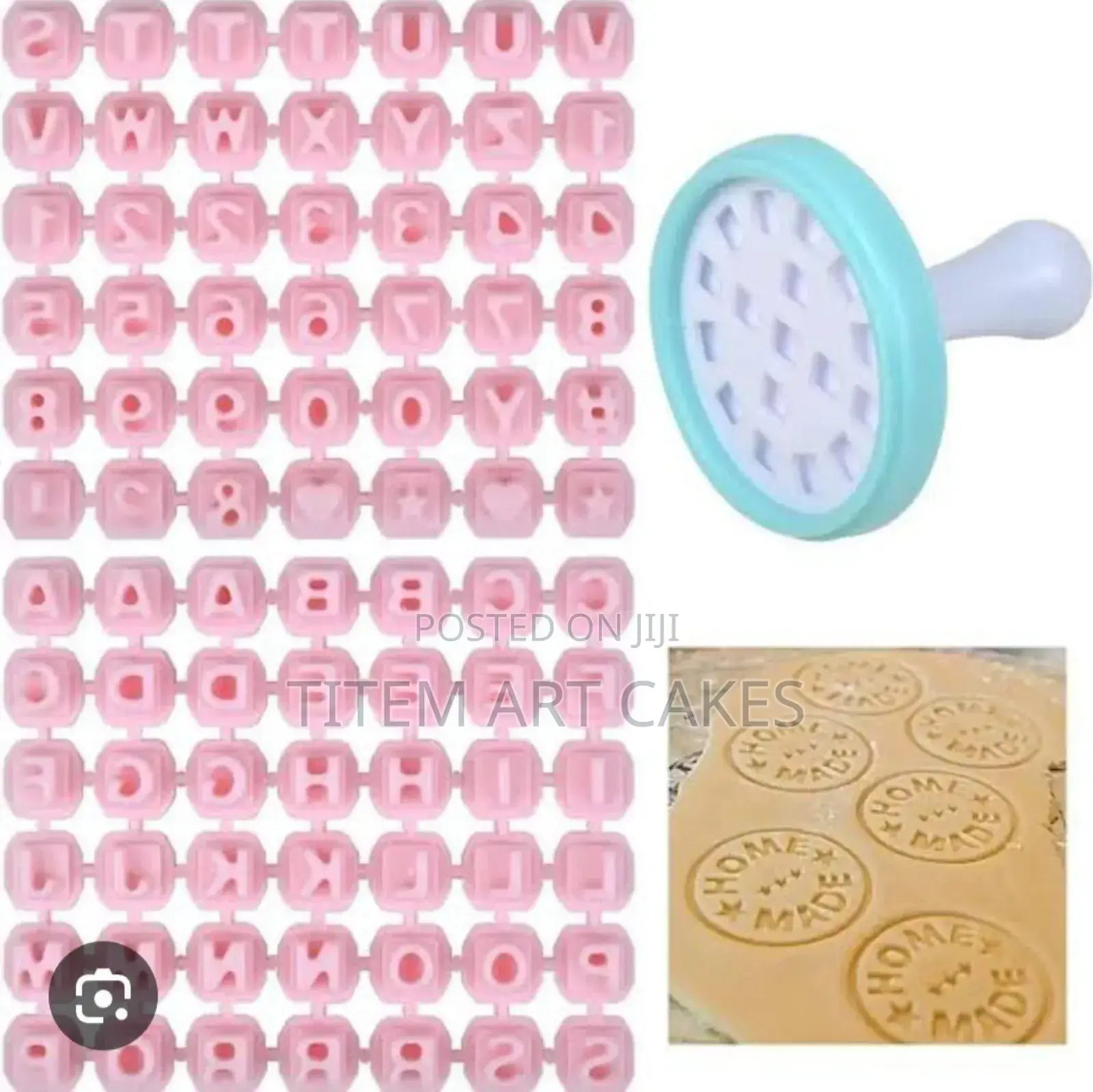 Letter Fondant and Cooking Stamp