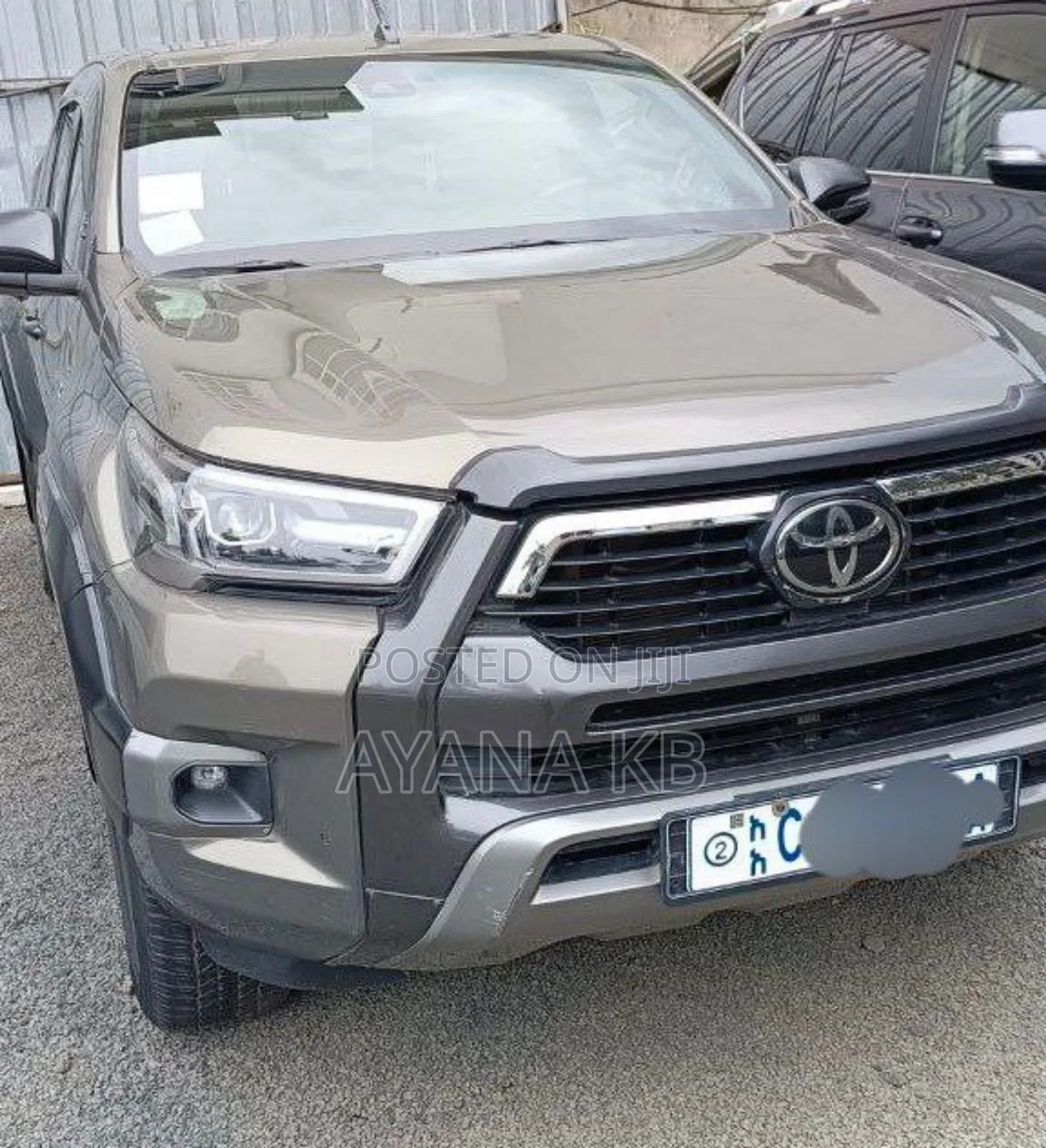 New Toyota Hilux 2021 Gray