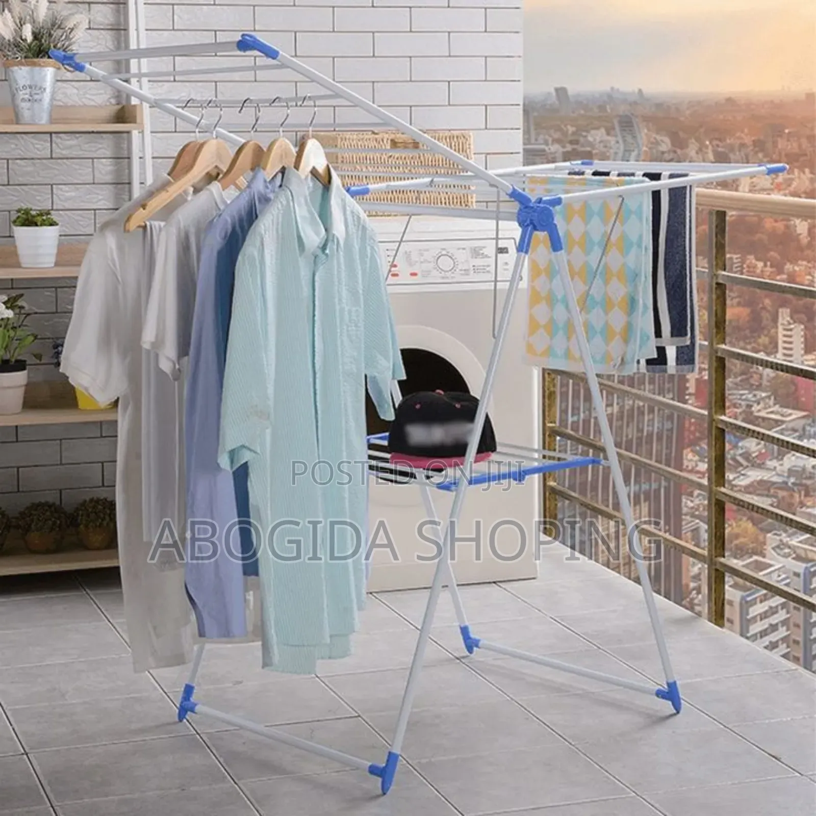 Laundry Cloth Drying Stand
 የልብስ ማስጪያ