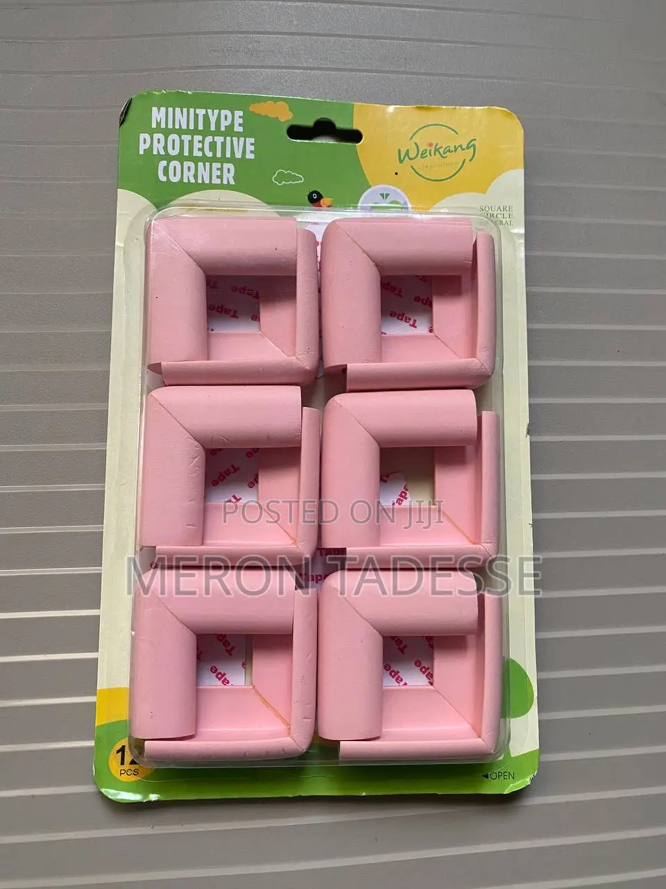 Anti- Collision | የጠርዝ መከላከያ 12 PCS Baby Proof Your House