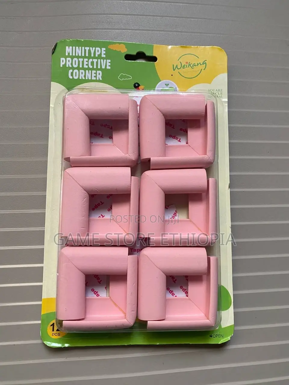 Anti- Collision | የጠርዝ መከላከያ 12 PCS Baby Proof Your House