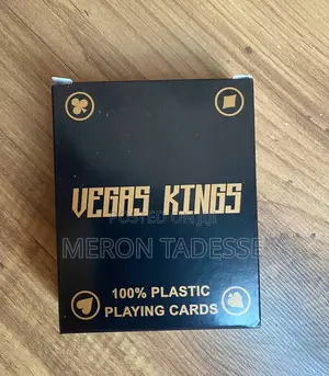 Photo - Vegas Kings 100% Plastic Playing Cards | Washable