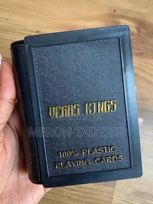 Vegas Kings 100% Plastic Playing Cards | Washable