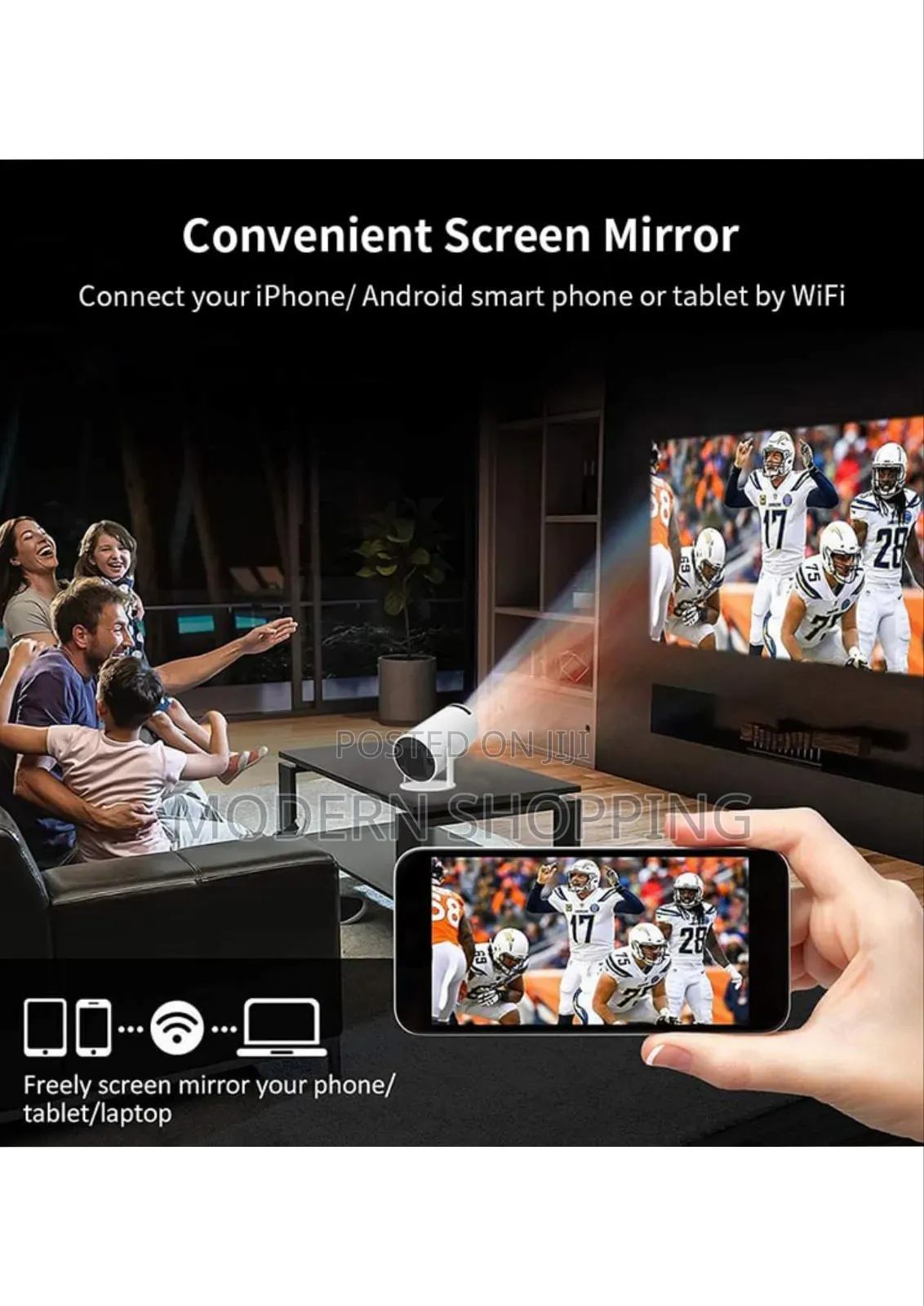 HY300PRO FHD Smart Projector