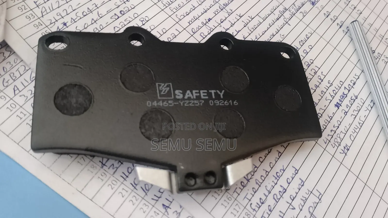 Engine Mounting, Break Pad, Link Assay, Ball Joints,