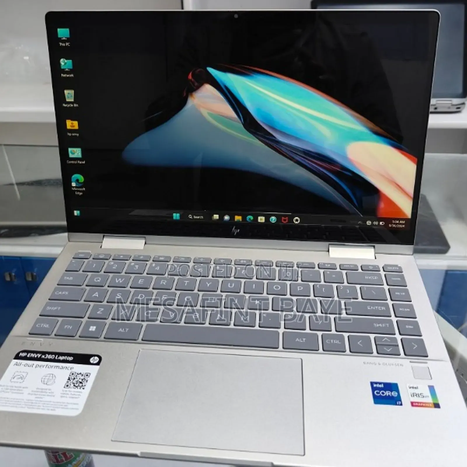 New Laptop HP Envy X360 16GB Intel Core I7 SSD 512GB