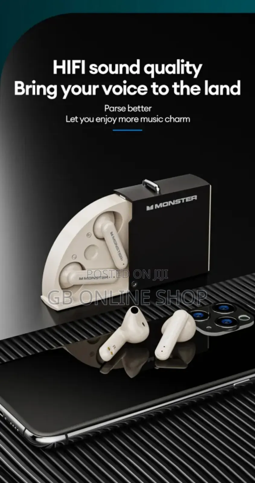 Monster XKT17 Bluetooth 5.3 Waterproof Headphone