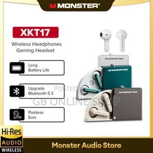 Monster XKT17 Bluetooth 5.3 Waterproof Headphone