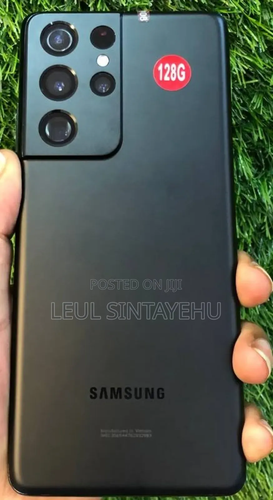 New Samsung Galaxy S21 Ultra 5G 128 GB Black