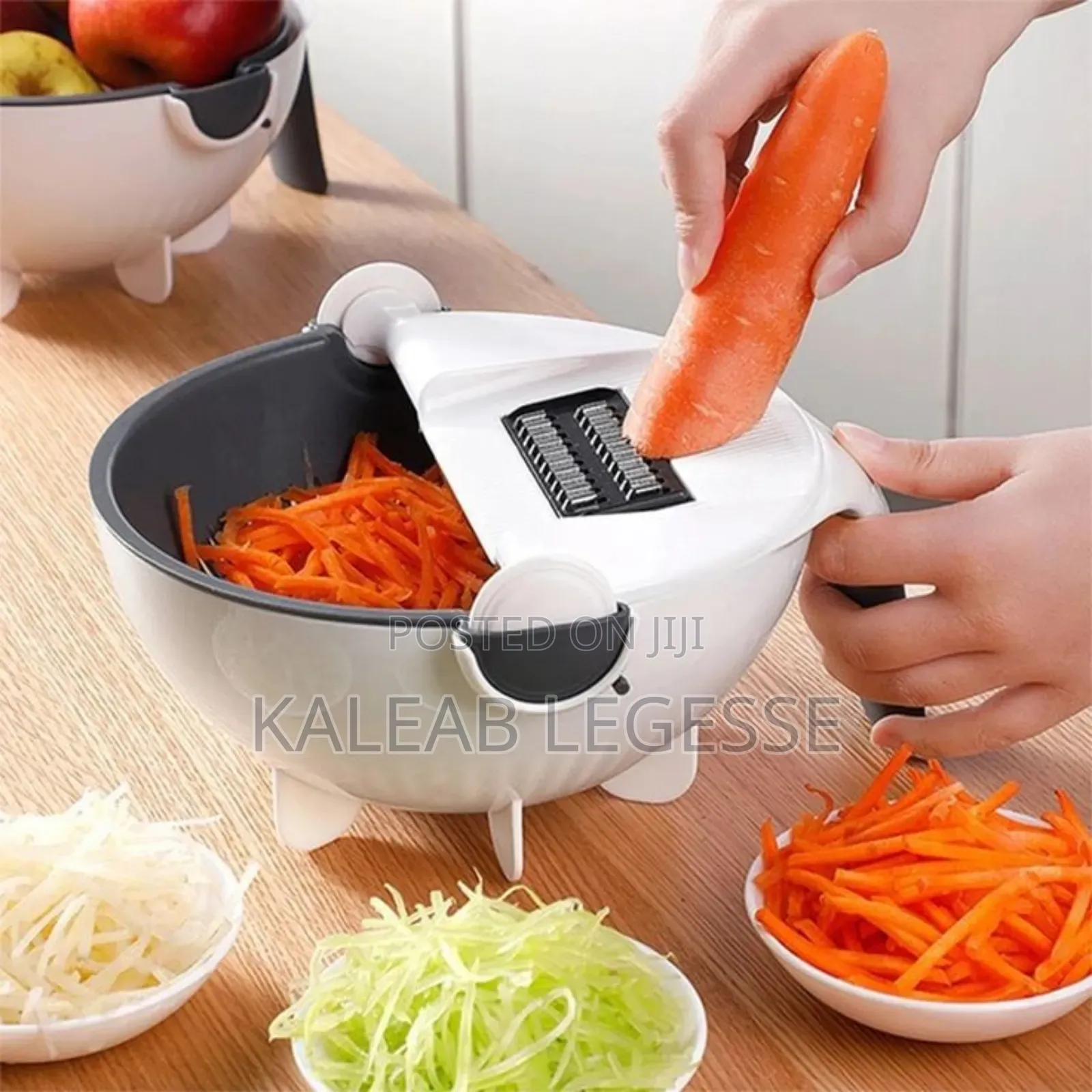 Multifunctional Wet Basket Vegetable Cutter