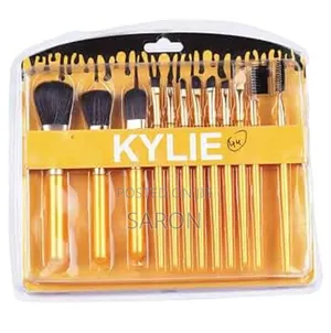 12 Professional Makeup Brushes