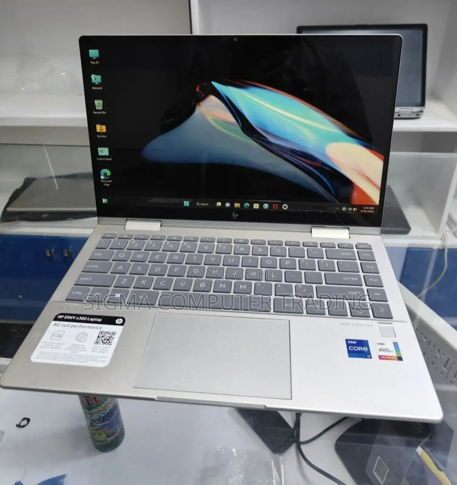 New Laptop HP Envy X360 16GB Intel Core I7 SSD 1T