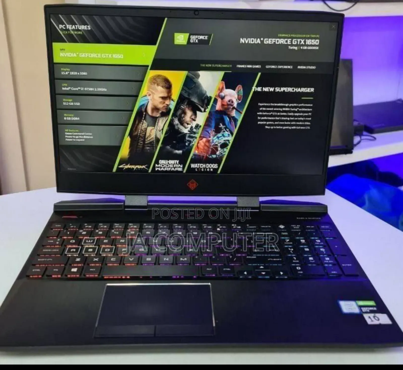 New Laptop HP Omen X 8GB Intel Core I5 SSHD (Hybrid) 1.5T