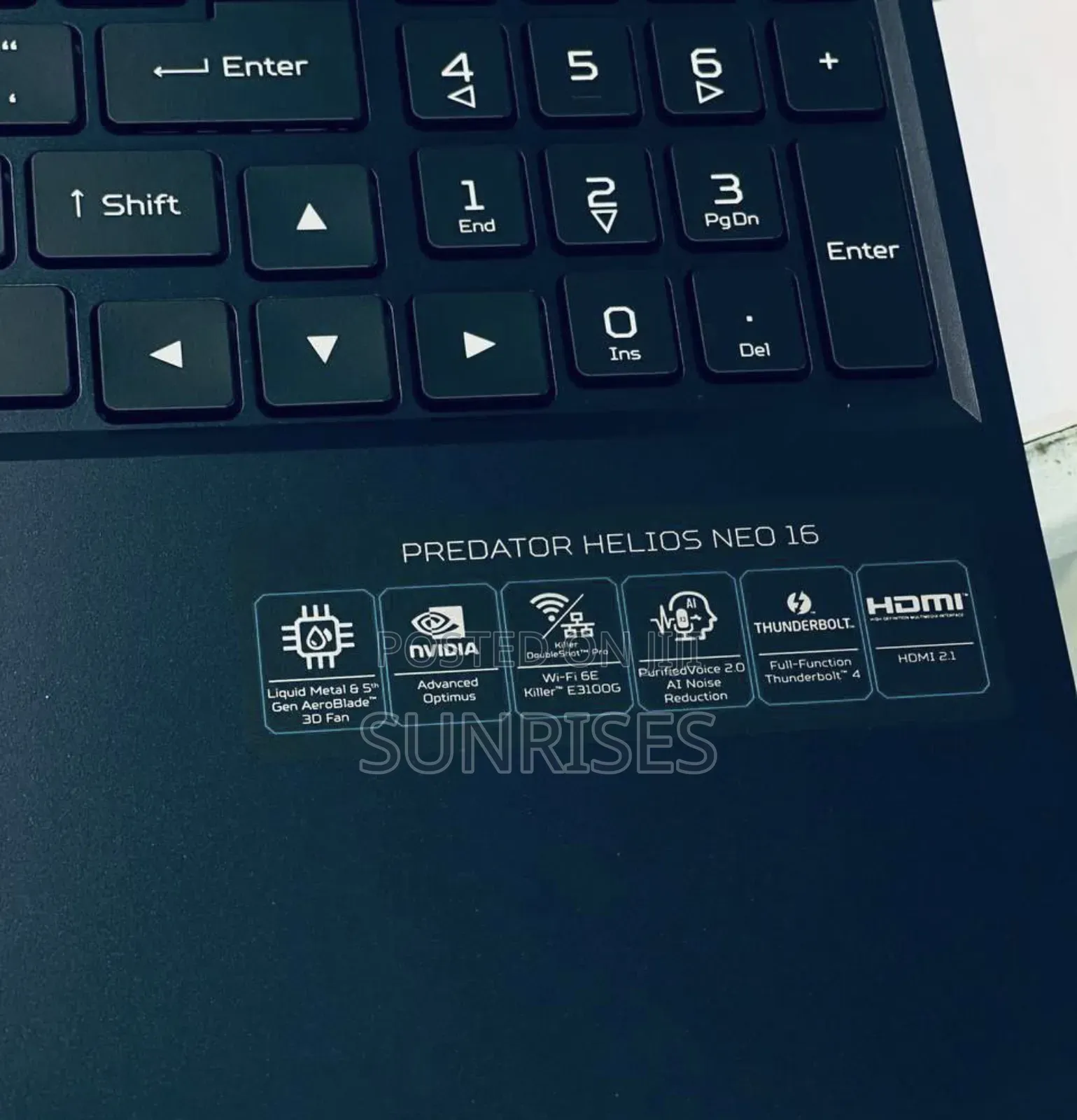 New Laptop Acer Predator Helios Neo 16 16GB Intel Core I9 SSD 512GB