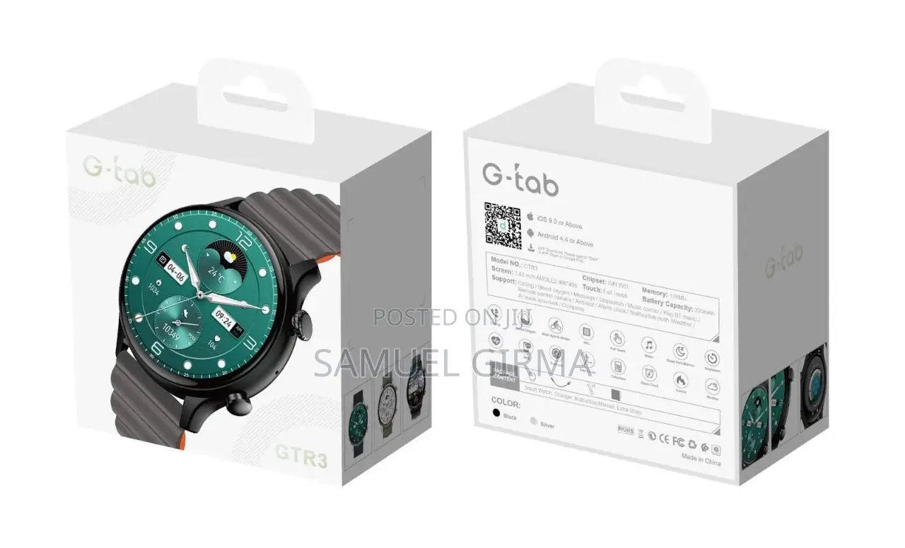 G-Tab GTR3 Smart Watch Original
