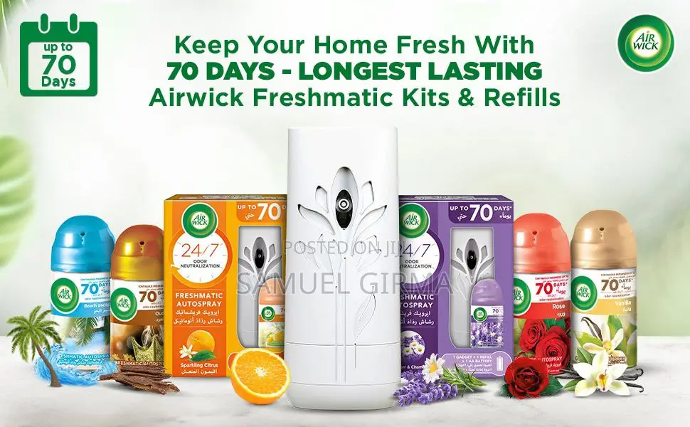 Air Wick Automatic Air Freshener With Dispenser