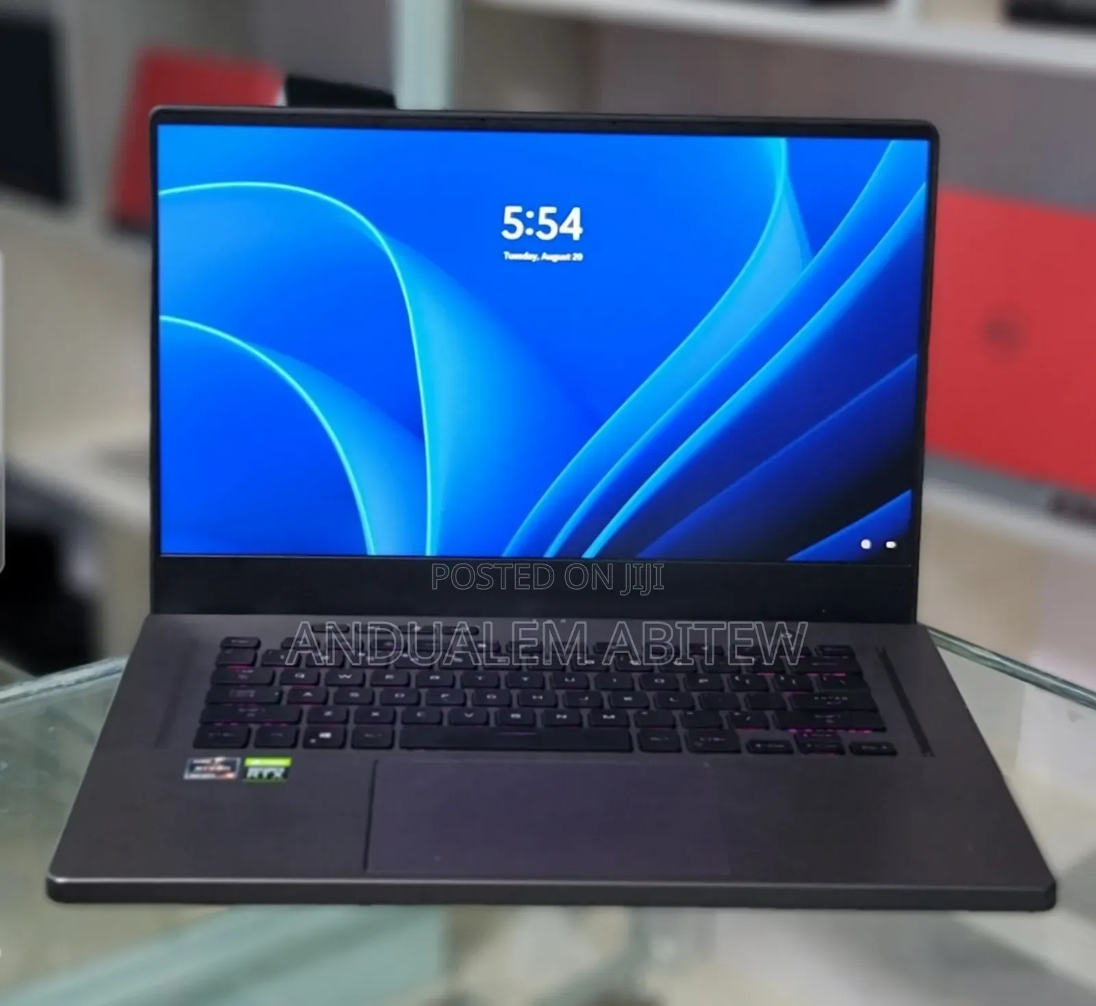 New Laptop Asus ROG Zephyrus G15 16GB AMD Ryzen 9 SSD 512GB