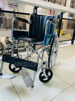 Swing Away Footrests, Travel Wheelchair With Double Brake