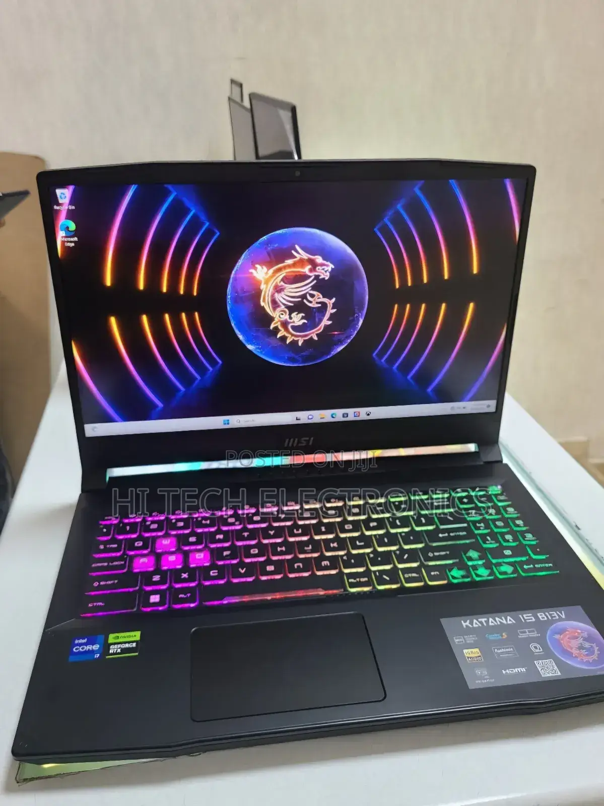 New Laptop MSI Katana 15 16GB Intel Core I7 SSD 1T