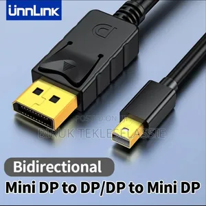 Photo - Mini Dp to Dp , Dp to Mini Dp Bidirectional Display Port1.8m