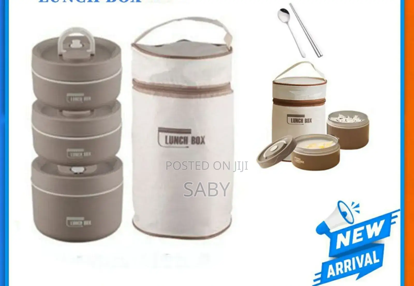 3 in 1 Lunch Box With Bag