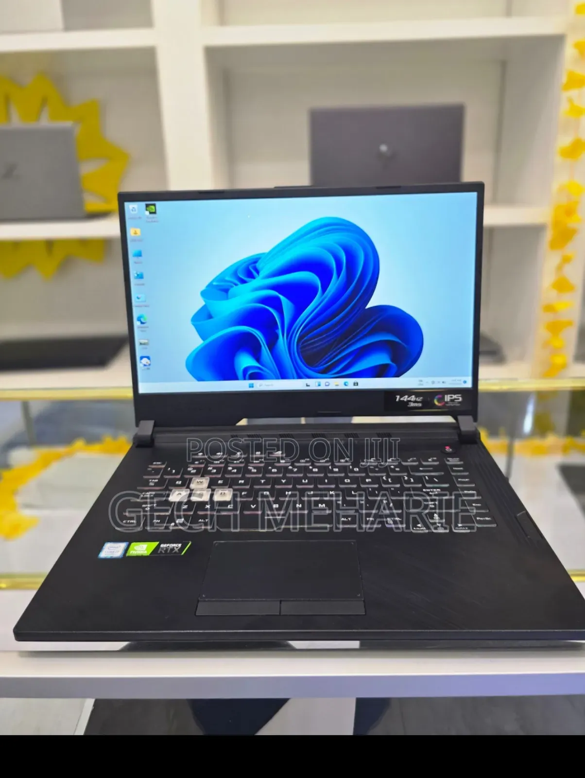 New Laptop Asus ROG Strix G15 16GB Intel Core i7 SSD 512GB