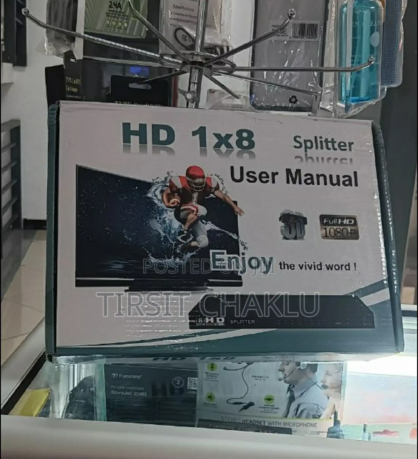 HD 1×8 HDMI Splitter