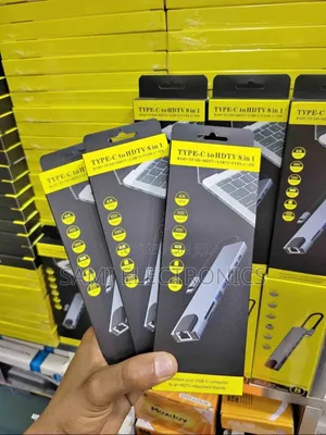 Photo - TYPE C to HDTV Convertor 8 in 1 Multi Convertor USB Hub