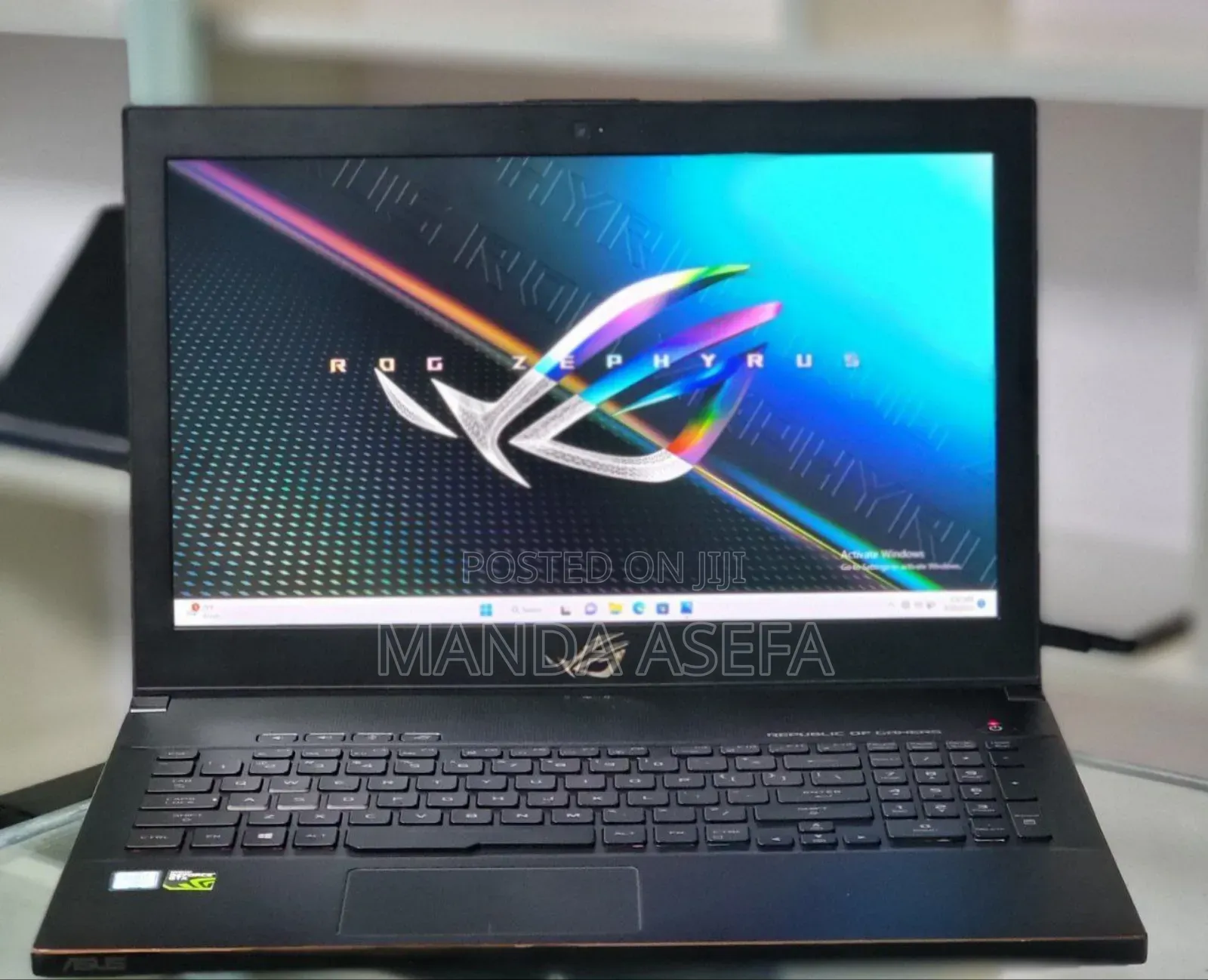 New Laptop Asus ROG Zephyrus G15 16GB Intel Core I7 SSD 512GB