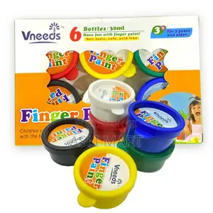 Photo - Six Color Kids Finger Paint