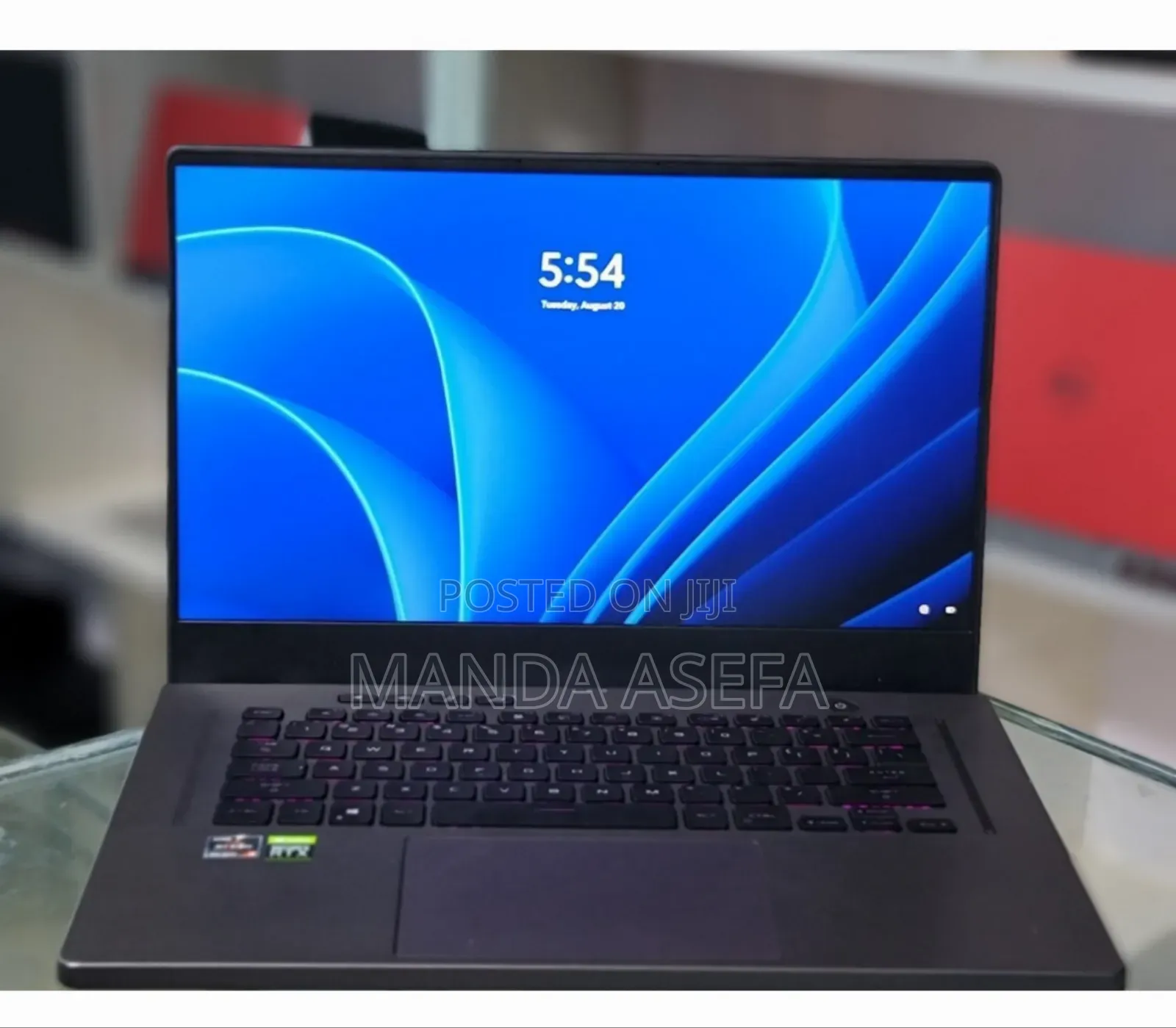 New Laptop Asus ROG Zephyrus G15 16GB AMD Ryzen 9 SSD 1T