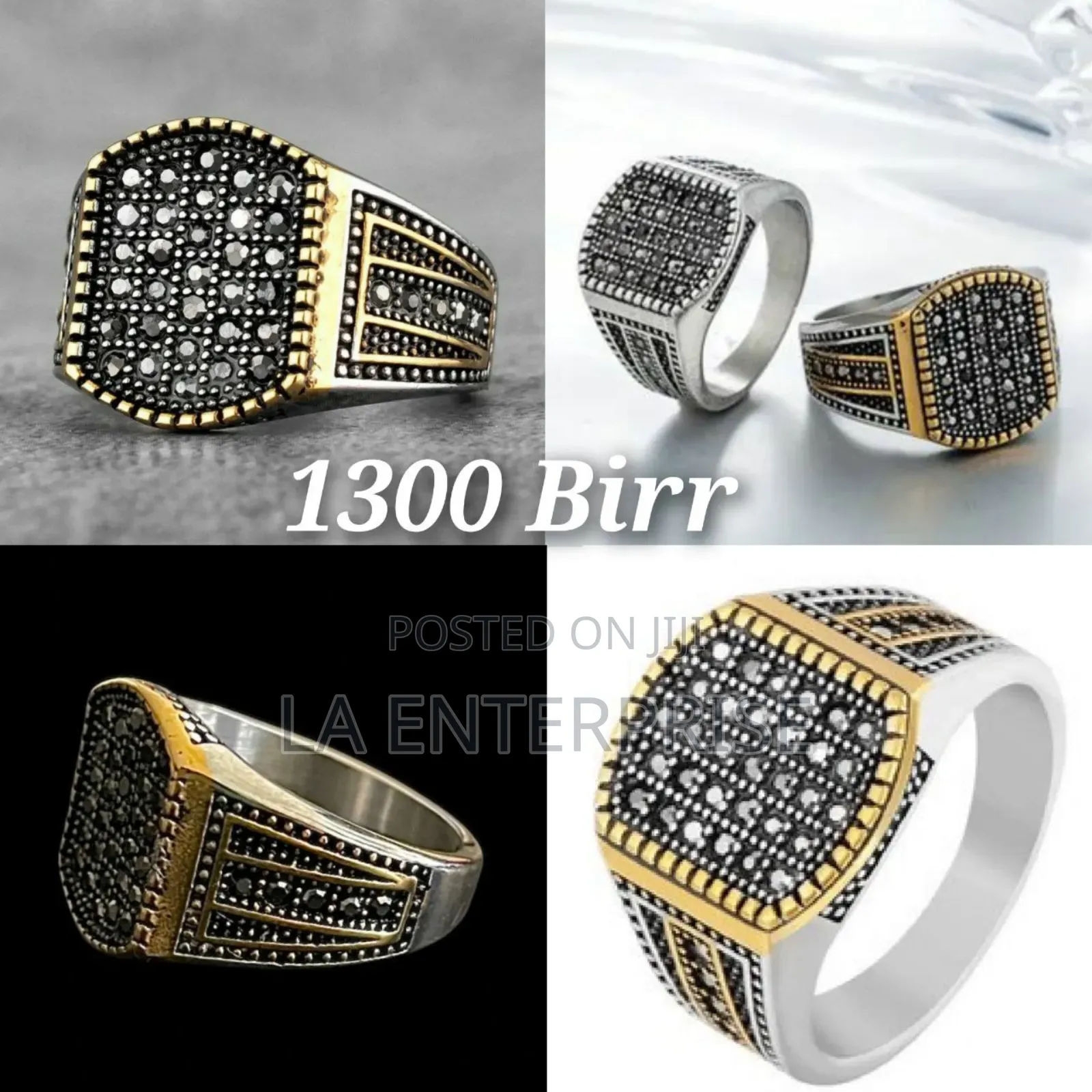 3D Stainless Steel Rings