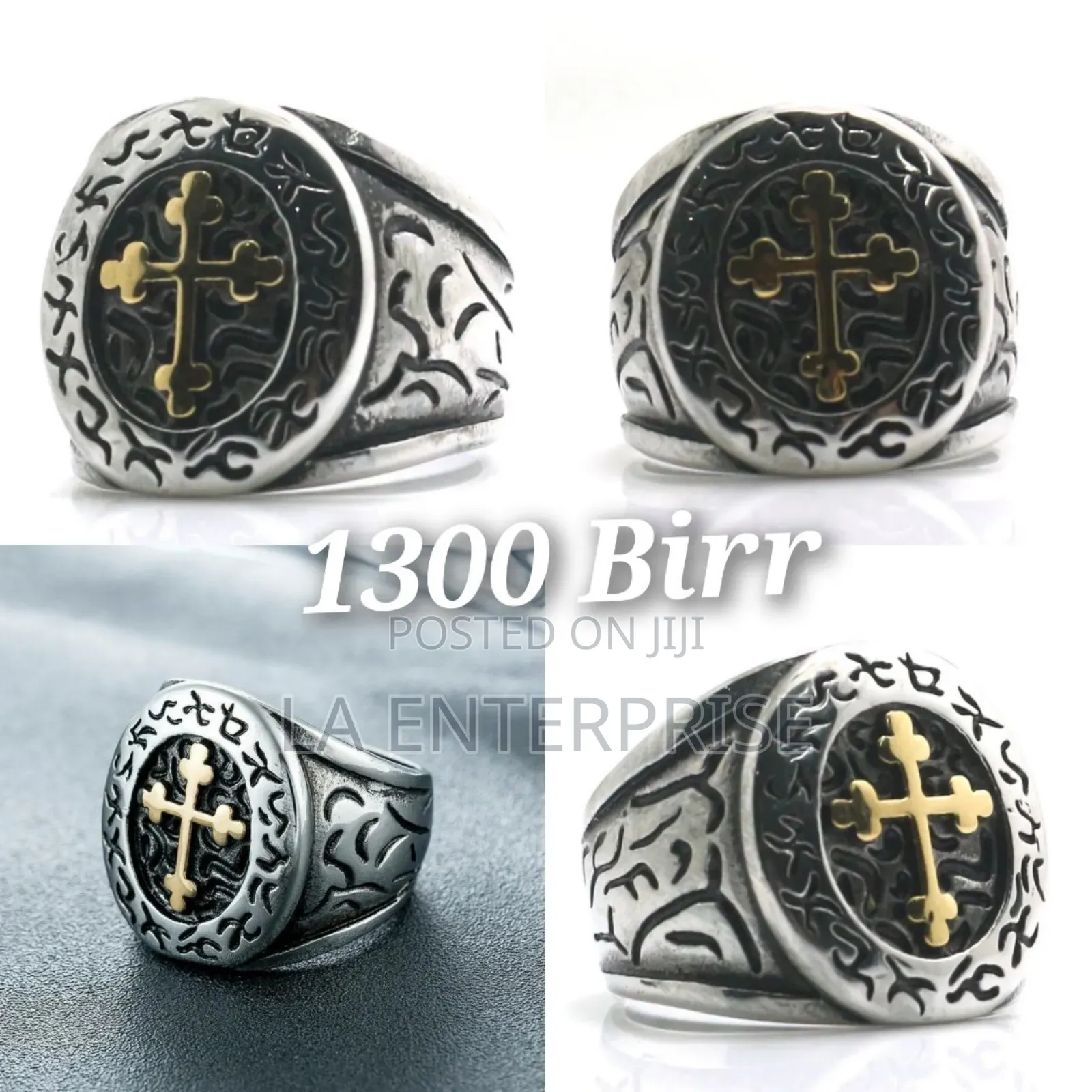 3D Stainless Steel Rings