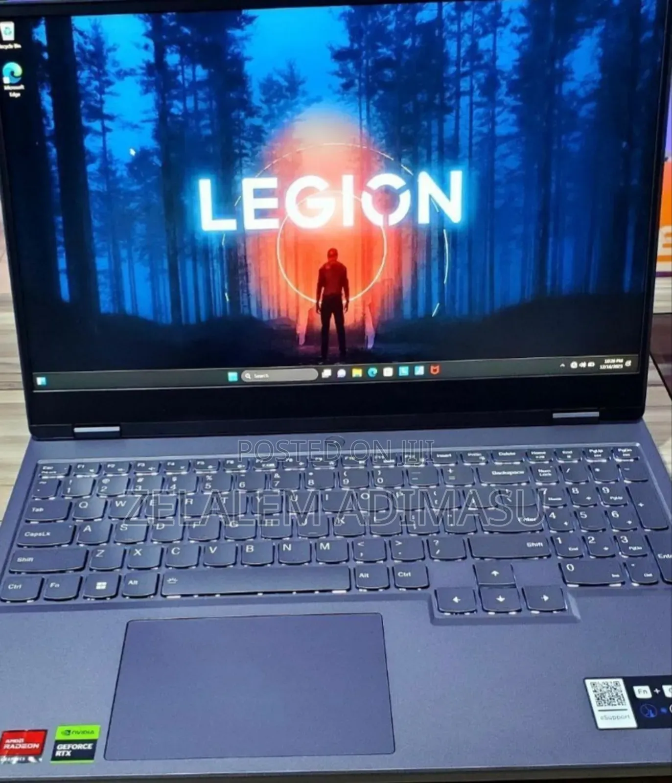 New Laptop Lenovo Legion 5 16GB AMD Ryzen 7 SSD 1T