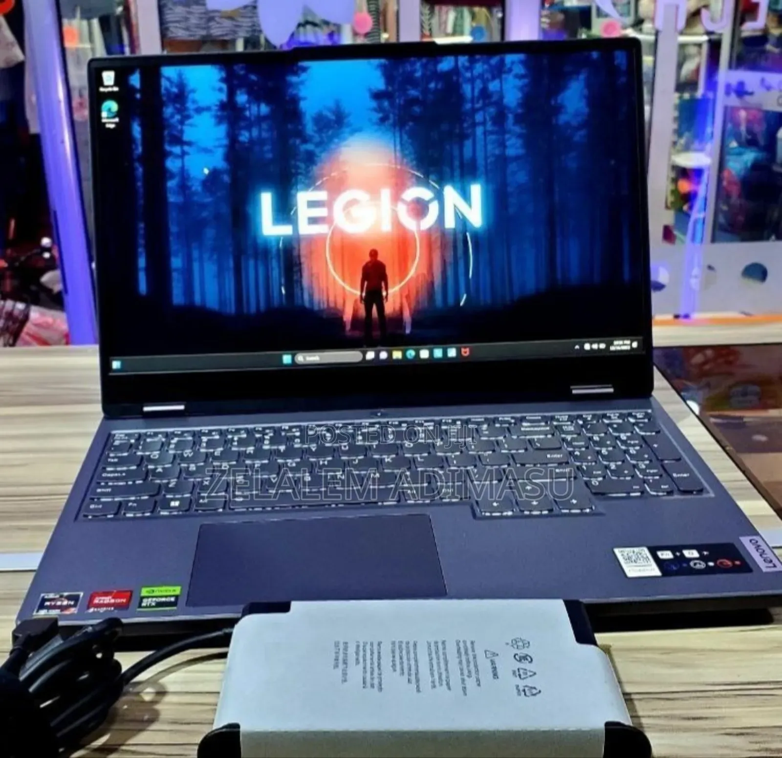 New Laptop Lenovo Legion 5 16GB AMD Ryzen 7 SSD 1T