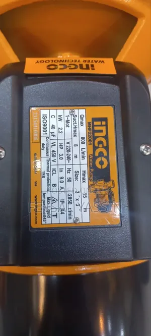 Water Pump Centrifugal 3hp Ingco