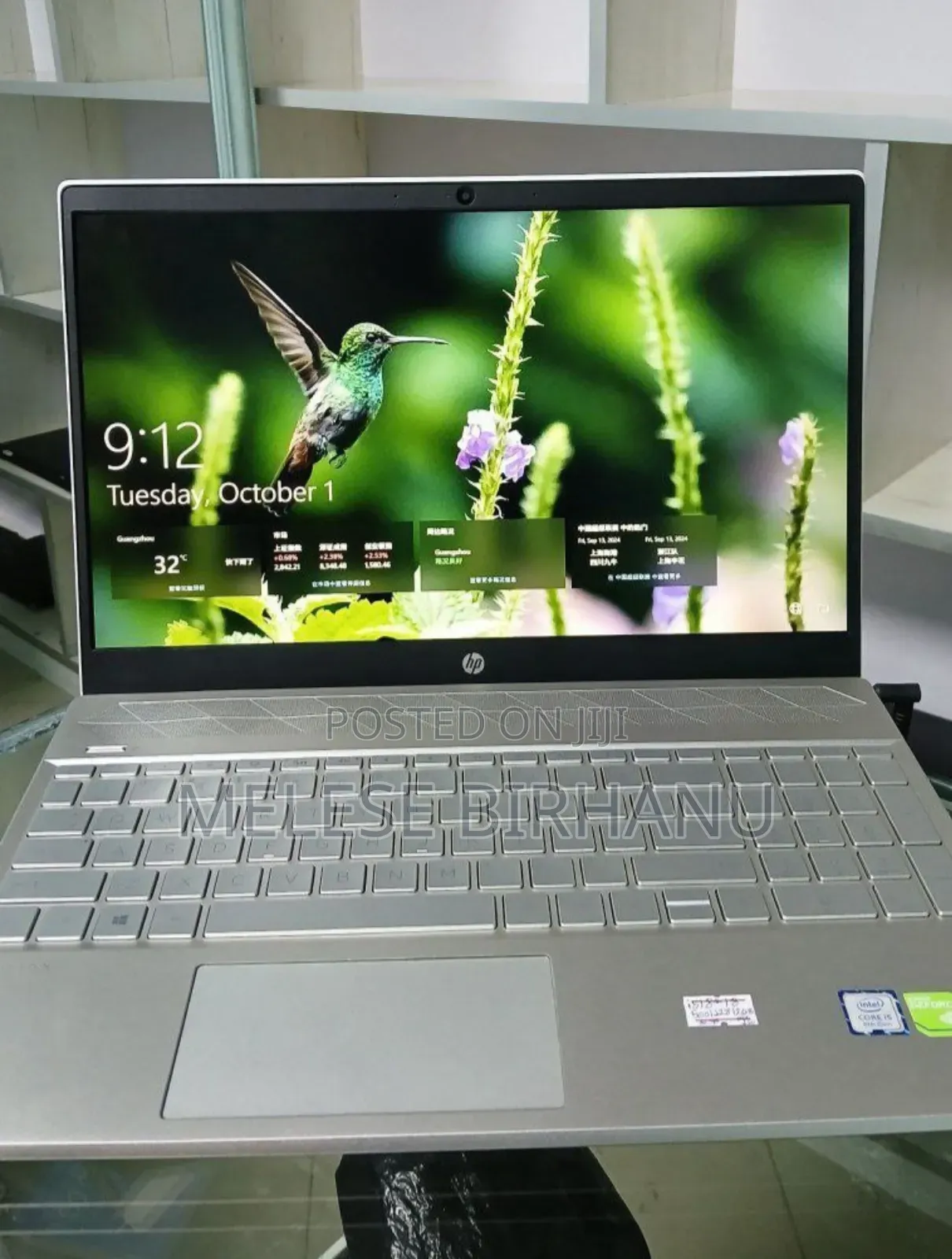 New Laptop HP Pavilion 15 8GB Intel Core I5 HDD+SSD 500GB