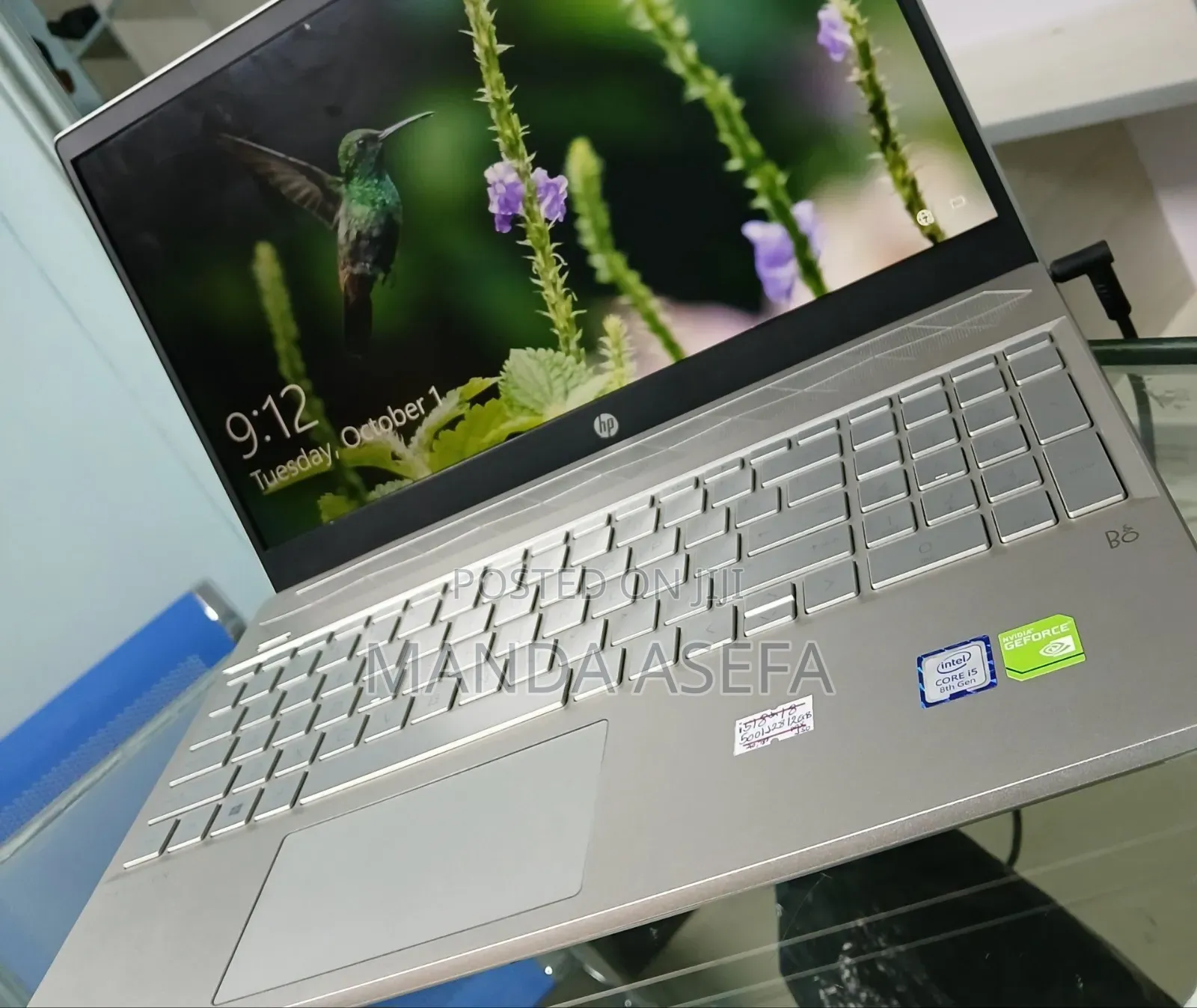 New Laptop HP Pavilion 15 8GB Intel Core I5 HDD+SSD 500GB