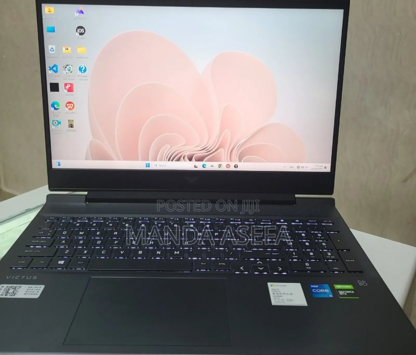 New Laptop HP Victus 16 16GB Intel Core I5 SSD 512GB